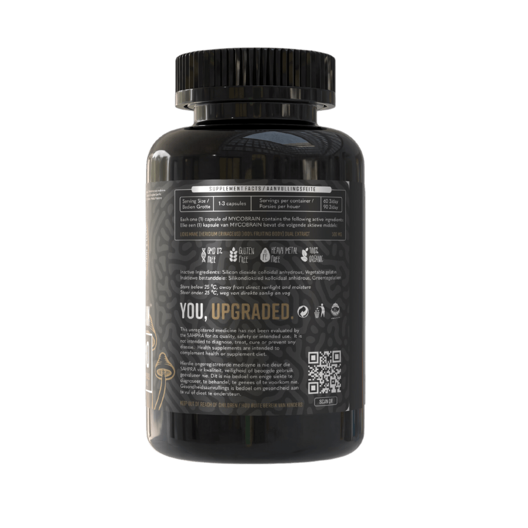 MYCOBRAIN 180's Lions Mane Mushroom – Doc Marty's Mushrooms