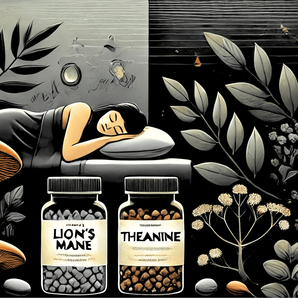 Stress Less, Sleep Better - Benefits of Lion’s Mane and Theanine Combo - Doc Marty's Mushrooms