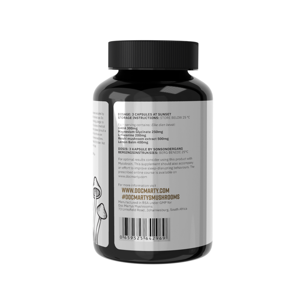 
                  
                    Reishi Sleep formula Mycosleep back bottle
                  
                