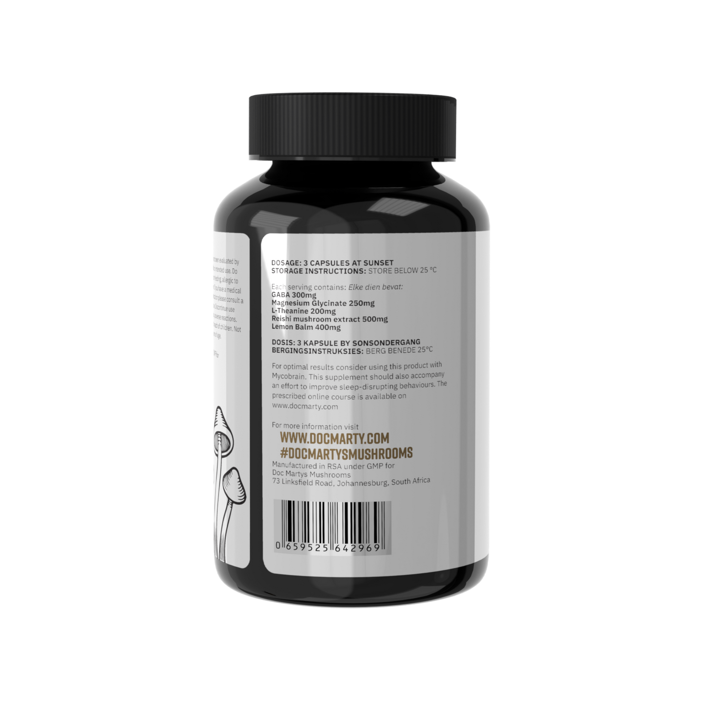 
                  
                    Reishi Sleep formula Mycosleep back bottle
                  
                